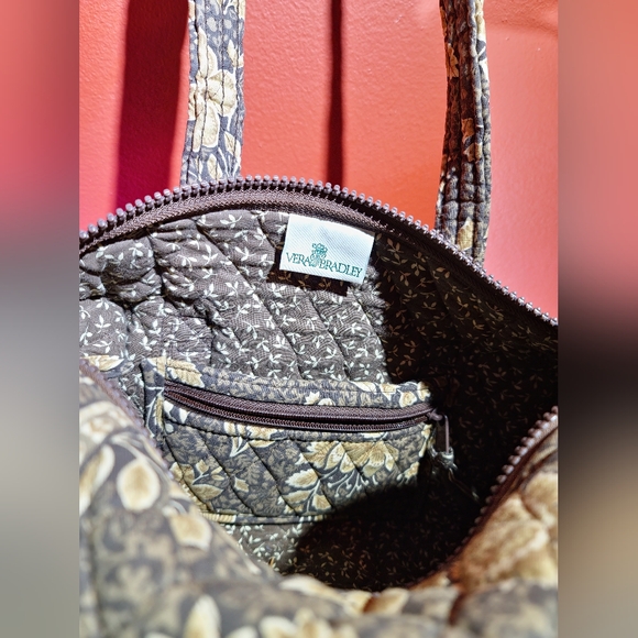 Vera Bradley Small Duffle Bag New Java Print Fall 1998 - Picture 4 of 5